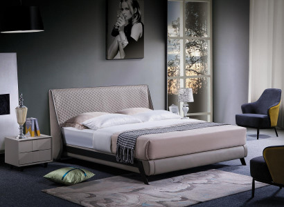 Luxury Bedroom Bed Upholstery Design 180x200 Double Hotel Beds Textile new