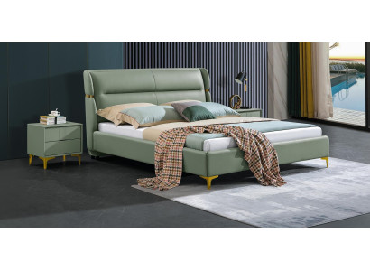 Bed Upholstery Design Luxury Double Hotel Beds Sleep Room Luxury Green