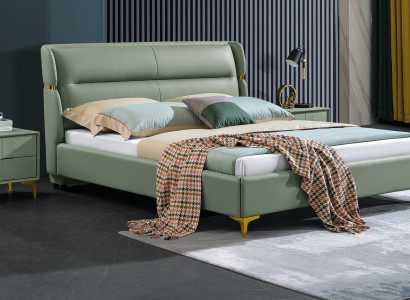 Bed Upholstery Design Luxury Double Hotel Beds Sleep Room Luxury Green