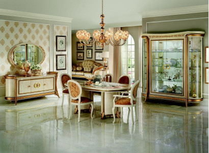 arredoclassic™ Luxury Class Furniture Dining room Display case Table Chest of drawers