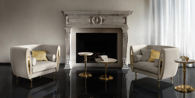 Sofa set Sofa Couch 3 + 2 + 1 Living room Designer Furniture Classic