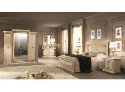 Bedroom Italian Furniture Set Luxury 6 Pieces Bed Beds Wardrobe Chest of drawers new