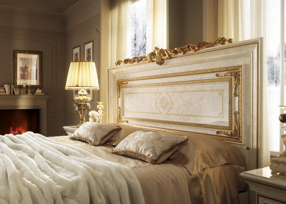 Bedroom Italian Furniture Set Luxury 6 Pieces Bed Beds Wardrobe Chest of drawers new