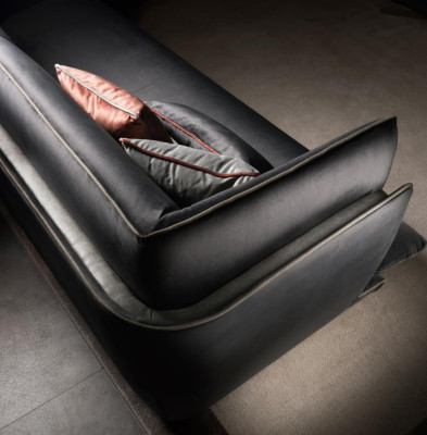 Sofa Couch Luxury Corner sofa Furniture Living room Upholstery Design Textile arredoclassic