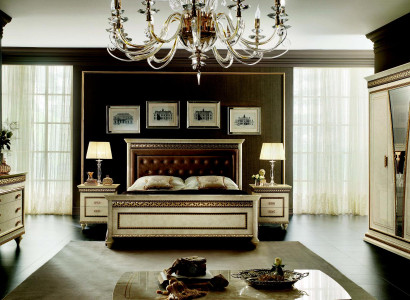 Design Bedroom Sets Complete Bed Chest of drawers Bedside table 6 pieces. Set Furniture