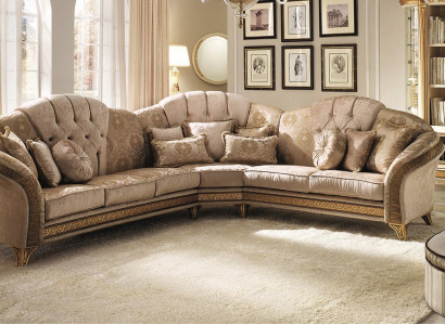 Corner sofa L-shape Sofa Living landscape Suite Upholstery Fabric Couch Design Furniture