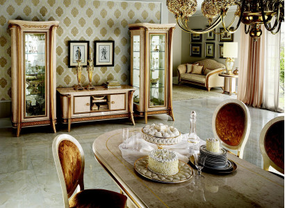 Wall unit Display case Chest of drawers Wardrobe sideboard Baroque Rococo Art Nouveau