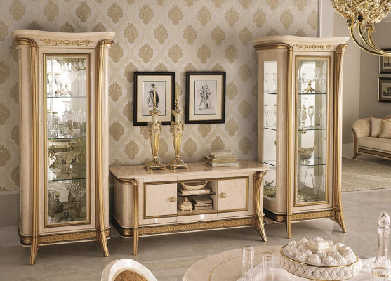 Wall unit Display case Chest of drawers Wardrobe sideboard Baroque Rococo Art Nouveau