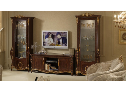 Classic Wall unit Display case Chest of drawers Wardrobe sideboard Baroque Rococo