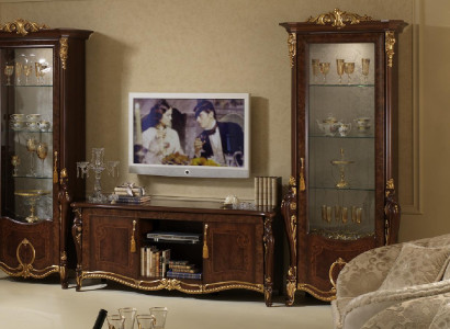 Classic Wall unit Display case Chest of drawers Wardrobe sideboard Baroque Rococo