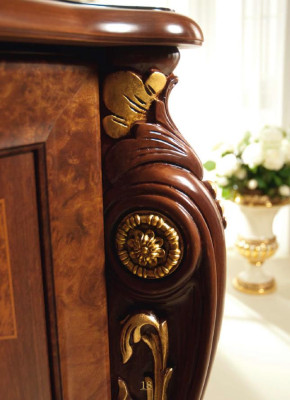 Classic Wall unit Display case Chest of drawers Wardrobe sideboard Baroque Rococo