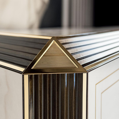 Bedroom Sets Complete Bed Chest of drawers Bedside table 5pcs. arredoclassic new