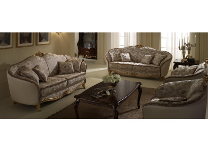 Sofa Sofa set 3+3 Set Seat Design Upholstery Sofas Couch Suite arredoclassic