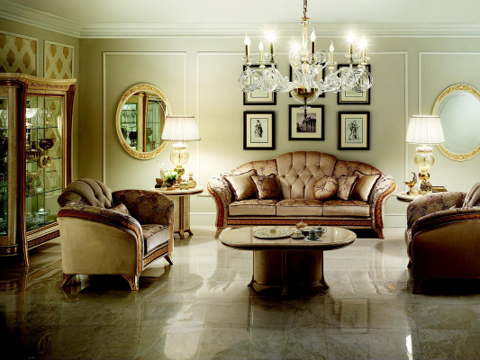 Sofa set Sofa Couch 3 + 2 Living room Designer Furniture Classic Baroque