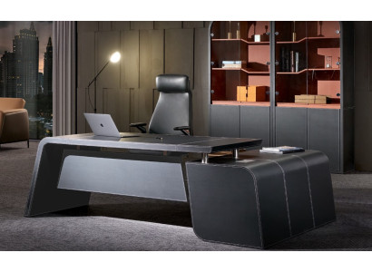Corner desk work writing office table designer luxury class furniture