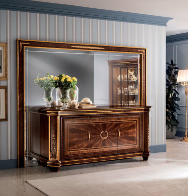 Buffet Chest of drawers Chests of drawers Living room wall cabinet + Mirror