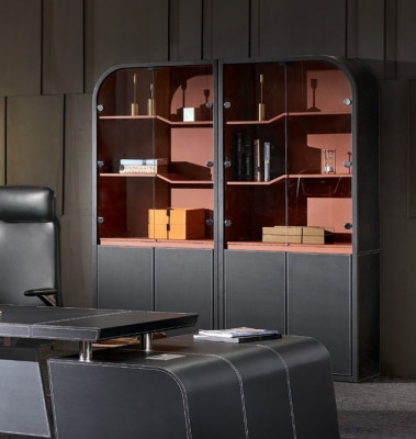 Corner desk work writing office table designer luxury class furniture