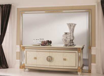 Buffet Sideboard Chest of drawers Mirror Real Handcraft Baroque Rococo arredoclassic