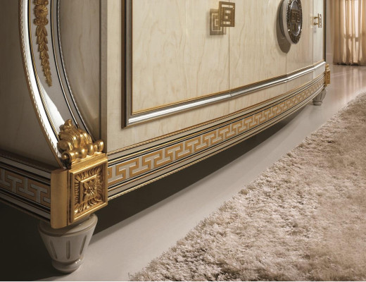 Buffet Sideboard Chest of drawers Mirror Real Handcraft Baroque Rococo arredoclassic