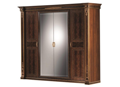 Wardrobe Bedroom Wood Wardrobe Modern Style Luxury Cabinets Classic