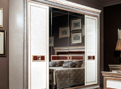 Classic Wood Cabinets Wardrobes Bedroom Clothes Wardrobe Baroque Rococo