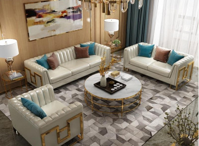 Sofa set 3+2+1 Seater Living landscape Sofa Couch Upholstery Suite Sofas
