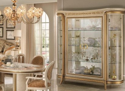 Display case Wardrobe Classic Showcases Living room Cabinets Sideboard arredoclassic