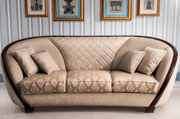 Sofa 3 Seater Sofa bed Designer Sofa with Bed function + bed base Couch new