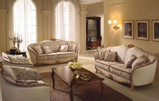 arredoclassic™ 3 Seater Couch Sofa Upholstery Couches Sofa bed Bed function new