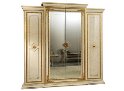 Bedroom Wardrobe 4 door closet Wood Wardrobe Clothes cupboards