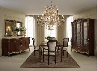 arredoclassic™ Luxury Classic s Dining room + 4 Chairs Chair Set Suite