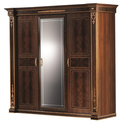 Bedroom Wardrobe 3 door Wood closet Wardrobe arredoclassic new