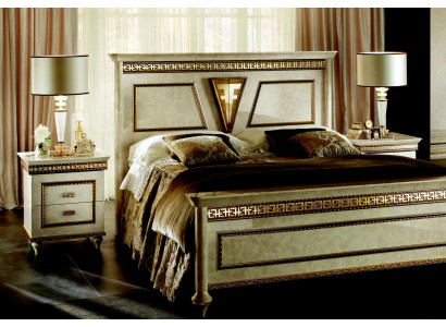 Bed 2x Bedside table 3 pcs. Bedroom Set Design Furniture Luxury Modern Beds new