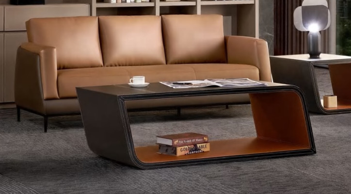 Sofa Sofas Couch Upholstery Leather Modern Three Seater 3 Seater Office Furnishings new