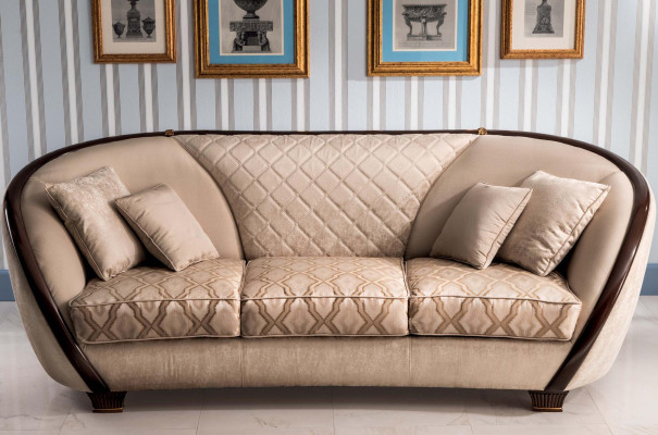 Chesterfield Textile Design Sofa Couch Upholstery Sofas Couches Luxury Fabric