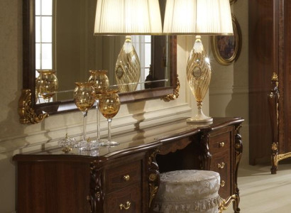 Dressing table Mirror Stool Luxury Console Chest of drawers Bedroom Baroque Rococo new