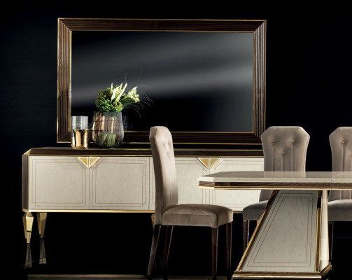 Elegant Style Furniture Bedroom Chest of drawers Wardrobe Sideboard Mirror arredoclassic