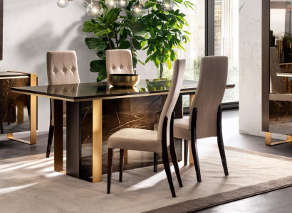 Dining table Dining room Set Dining set Classic r Table 5tlg Tables new 4x Chairs