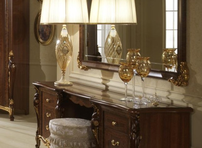 Dressing table Mirror Luxury Console Chest of drawers Bedroom Baroque Rococo new