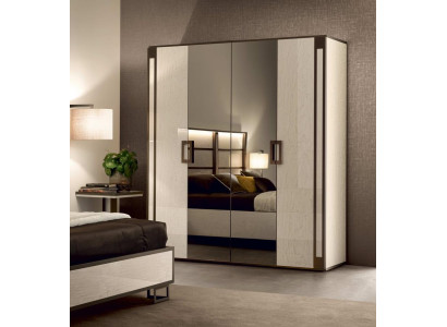 Luxury Clothes Wardrobe Design Clothes cabinets Furnishings Wood Italian Furniture