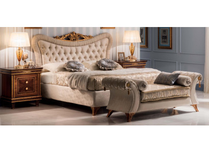 Bed Designer Furniture Bedroom Baroque Rococo Art Nouveau Classic