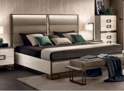Bed Upholstery Classic Double bed Wood 180x200cm Beds Hotel Bedroom new