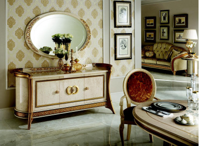 Noble Designer Chest of drawers Classic Living room Chests of drawers Italy new