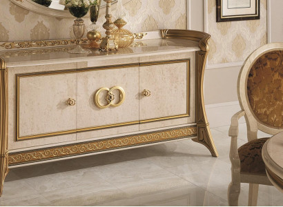 Designer chest of drawers Sideboard Chests of drawers Shelf Wood Wardrobe Italy new