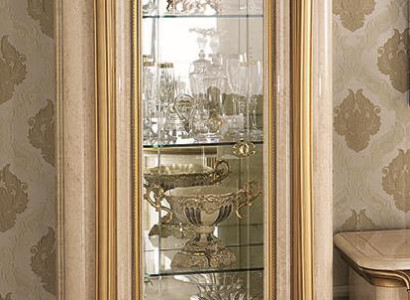 Display case Wardrobe Glass Cabinet Designer Furniture Baroque Rococo Art Nouveau
