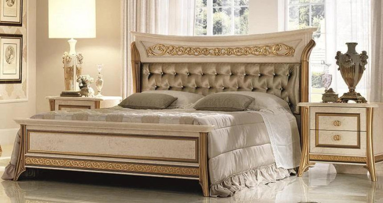 Bed Upholstered bed Beds Upholstery Designer Hotel Double 180x200 arredoclassic
