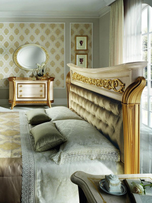 Bed Upholstered bed Beds Upholstery Designer Hotel Double 180x200 arredoclassic