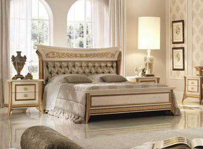 Classic Designer Wood Bed Bedroom Elegant Upholstery Furniture Double Beds new