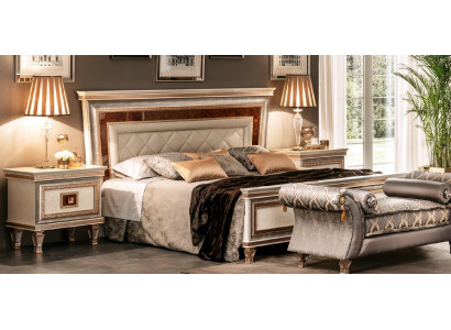 Designer Bed Beds Upholstered bed 180x200 Double bed arredoclassic Furniture