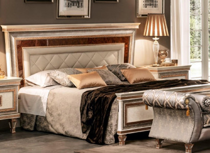 Designer Bed Beds Upholstered bed 180x200 Double bed arredoclassic Furniture